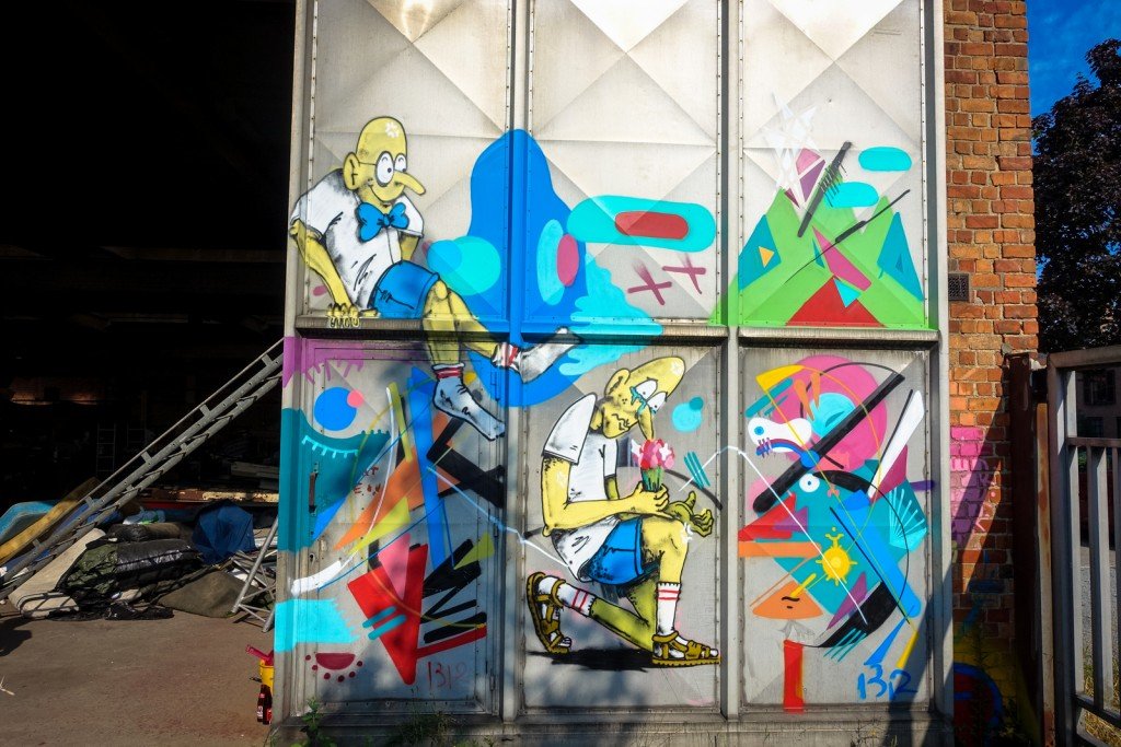 graffiti - belgium, gentbrugge, tubel squat