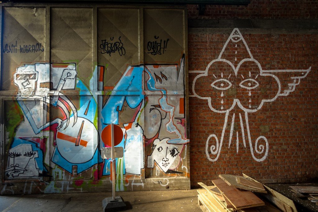 graffiti - belgium, gentbrugge, tubel squat