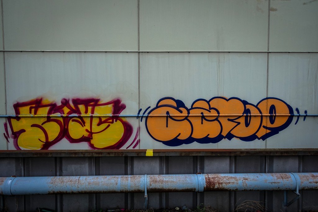 graffiti - cctop - hamburg, steinwerder