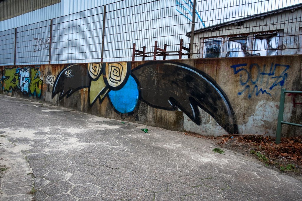 graffiti - hamburg, steinwerder