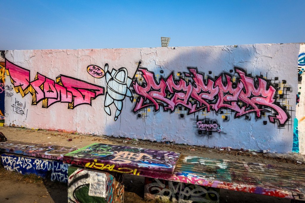 graffiti - berlin, mauerpark