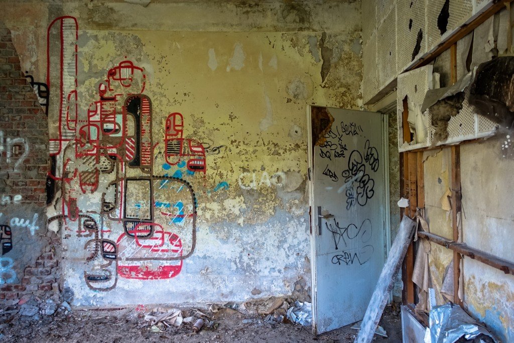 urbex - streetart - nelio - veb, berlin schöneweide