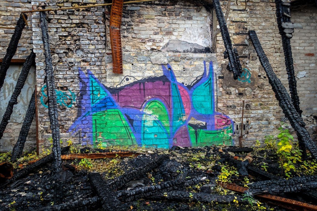 urbex - graffiti - veb, berlin schöneweide