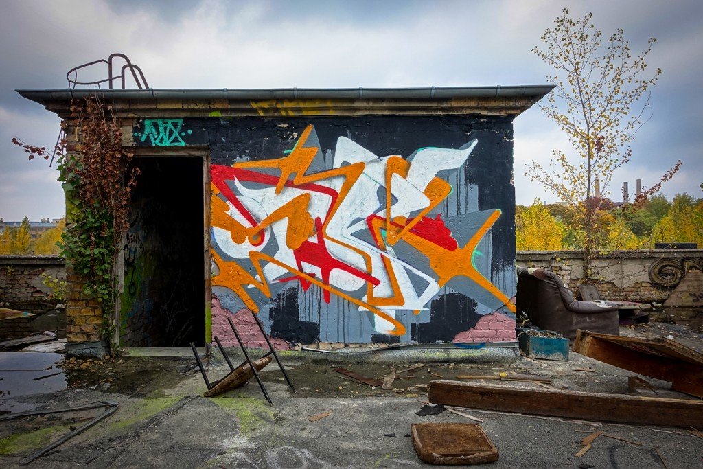 urbex - graffiti - veb, berlin schöneweide