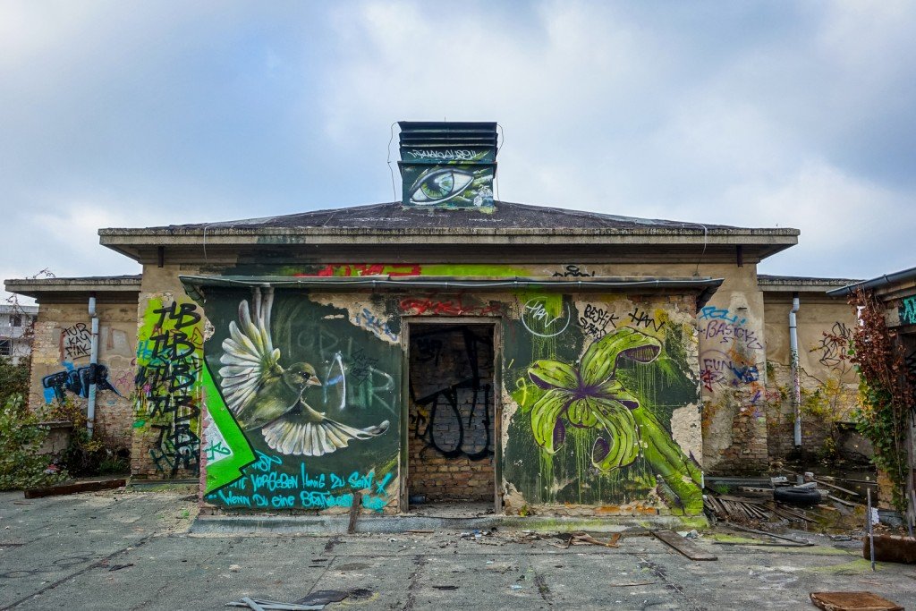 urbex - graffiti - veb, berlin schöneweide