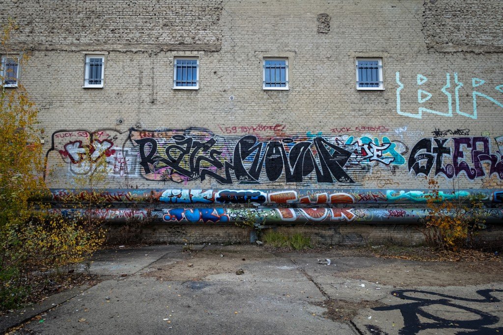 urbex - graffiti - veb, berlin schöneweide