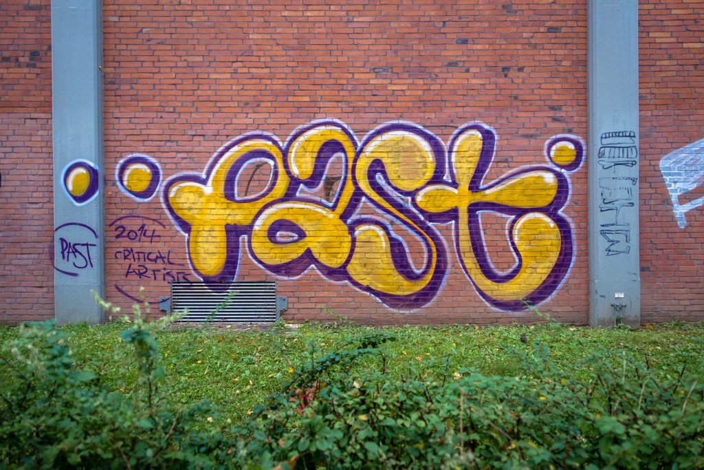 graffiti - past - hamburg, bahrenfeld