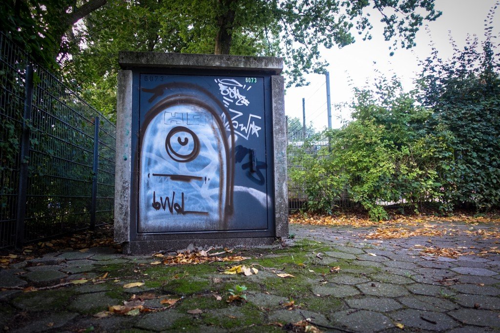 graffiti - bwol - hamburg, bahrenfeld