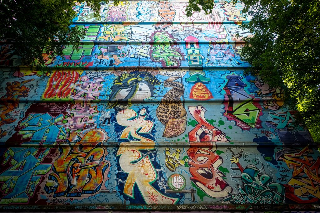 graffiti - hamburg, flora-bunker