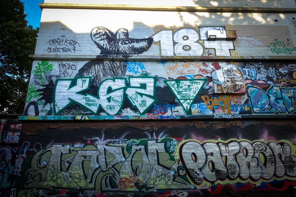 graffiti - hamburg, flora-bunker