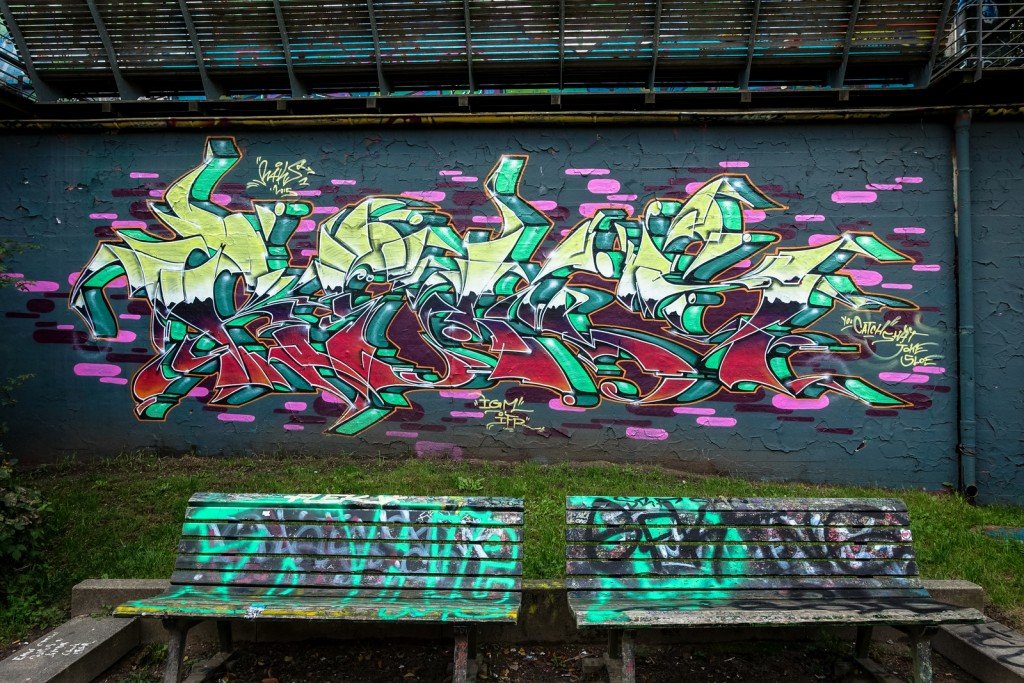 graffiti - hamburg, flora-bunker