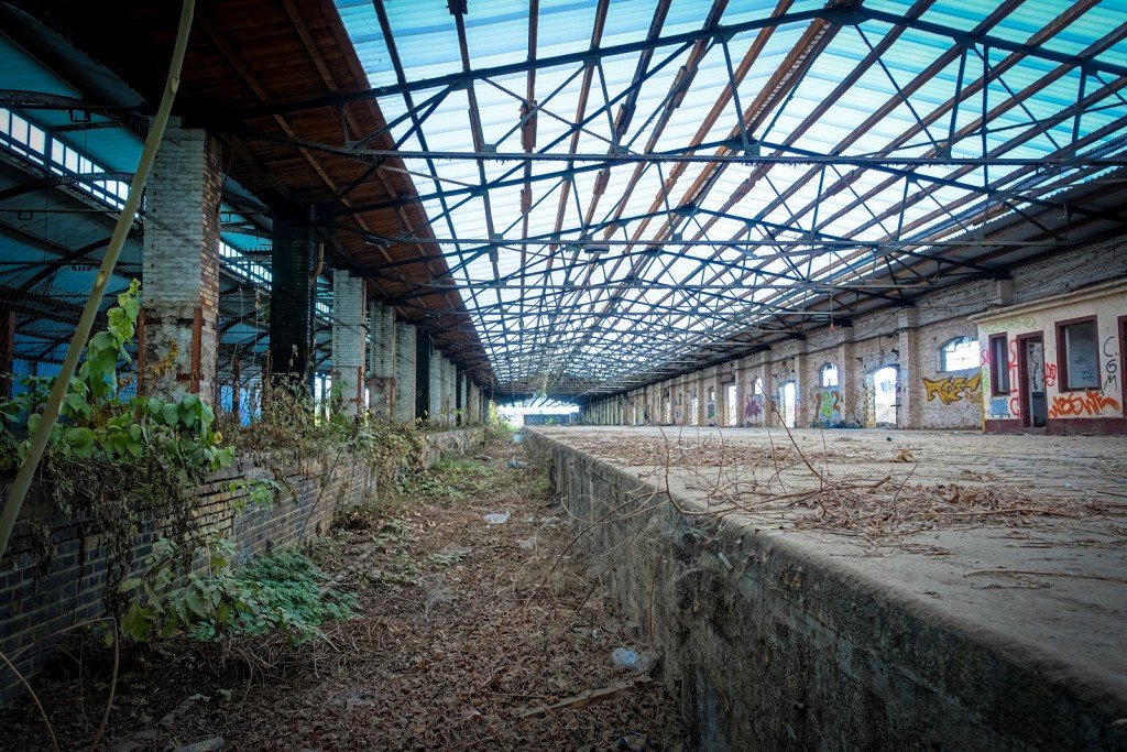 urbex - good station, halle (saale)
