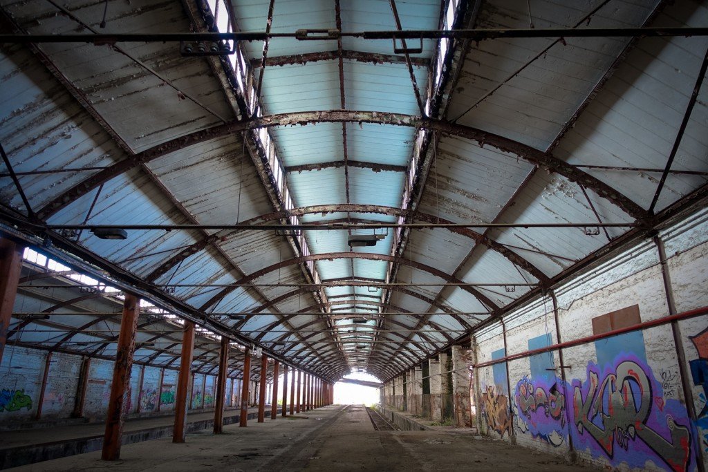 urbex - good station, halle (saale)