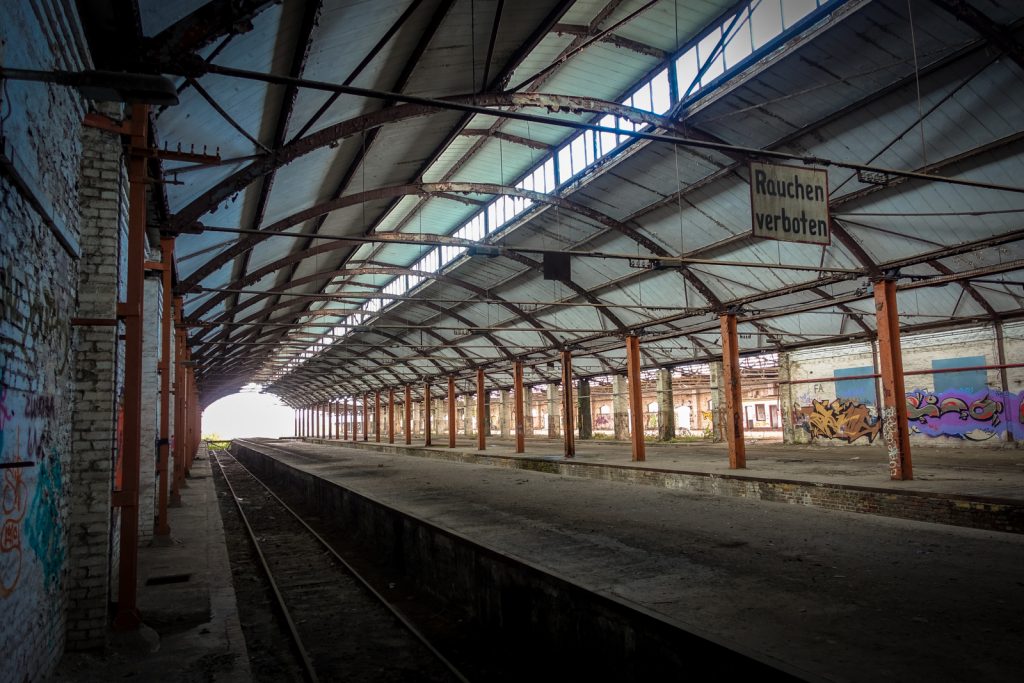urbex - good station, halle (saale)