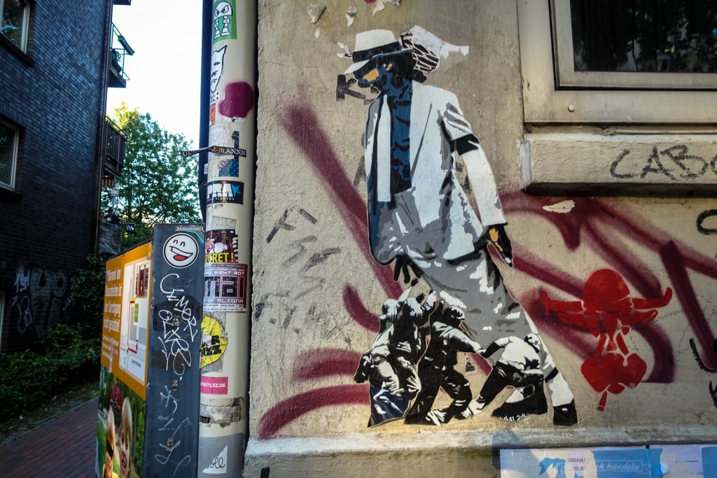 paste up - marshal arts - hamburg, karoviertel