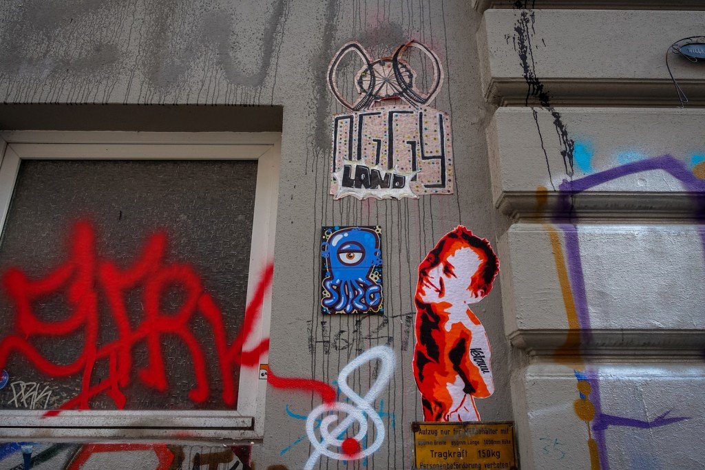 paste up - ketauu, siro krken - hamburg, sternschanze