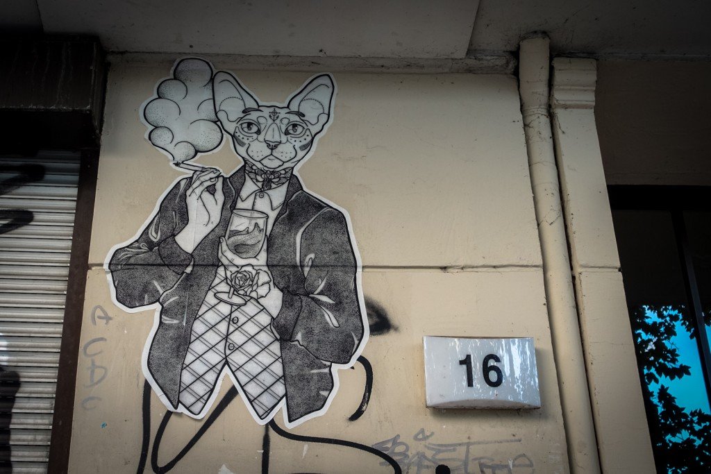 paste up - hamburg, st pauli