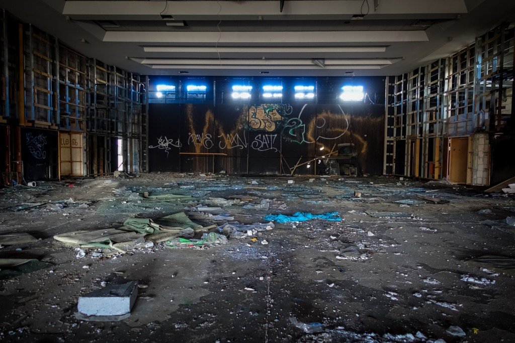 urbex - ehemaliges sporthotel, sportforum, berlin