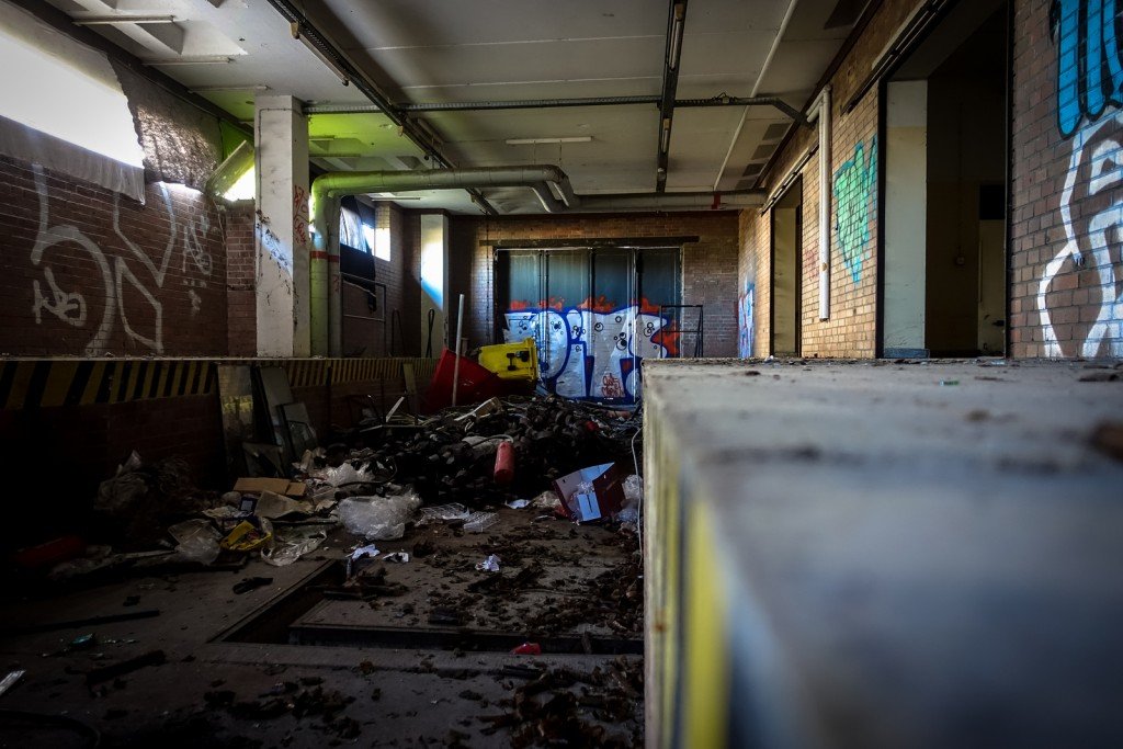 urbex - ehemaliges sporthotel, sportforum, berlin