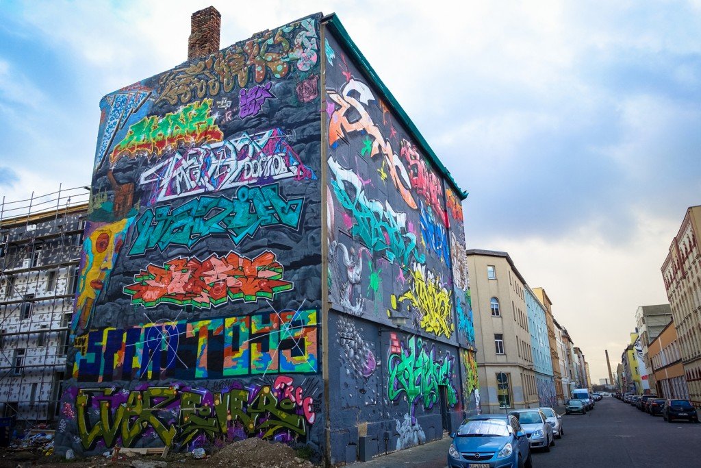 graffiti - graffitiszene (halle) - freiraumgalerie halle / saale