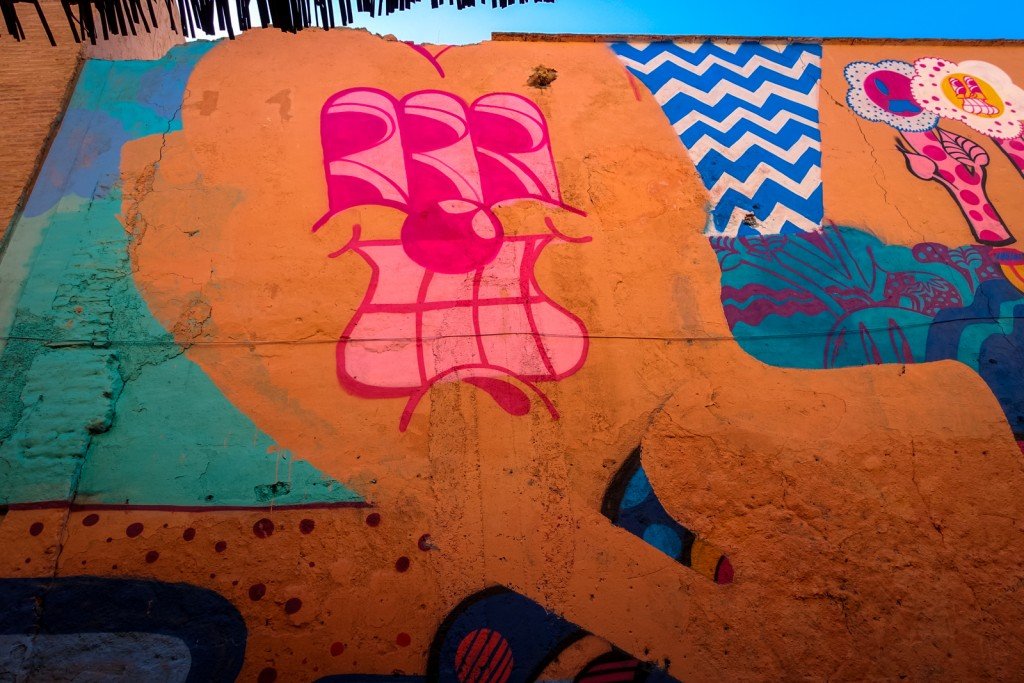 mural - marrakech, bab group, mb6 hq