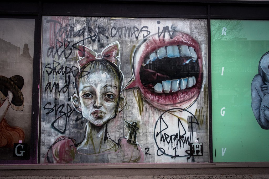 urban art - herakut - berlin, bülowstrasse