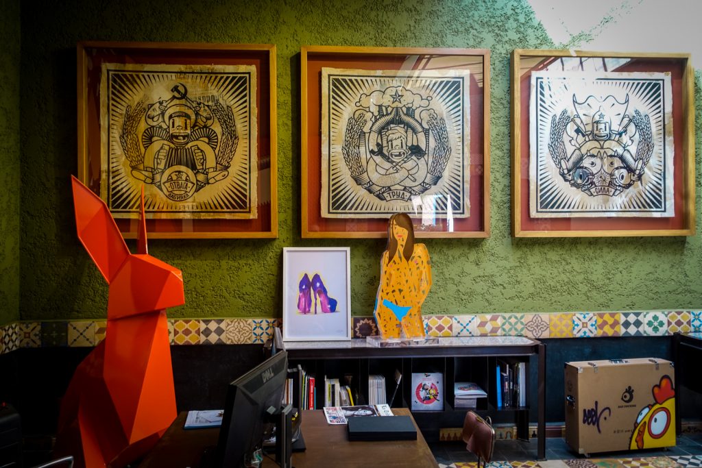 office - jardin rouge, marrakesh