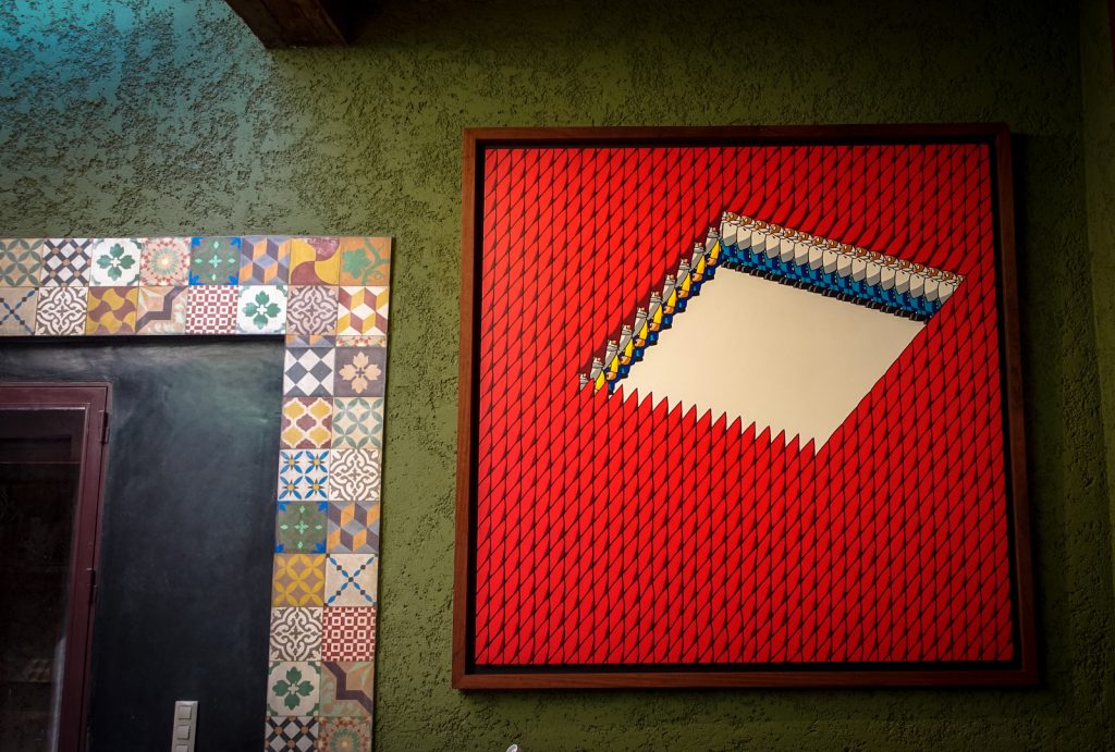 the dwarfs - jardin rouge, marrakesh