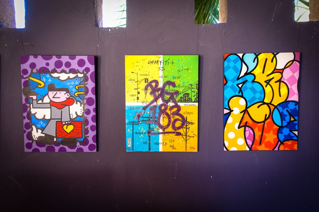 streetart - jardin rouge, marrakesh