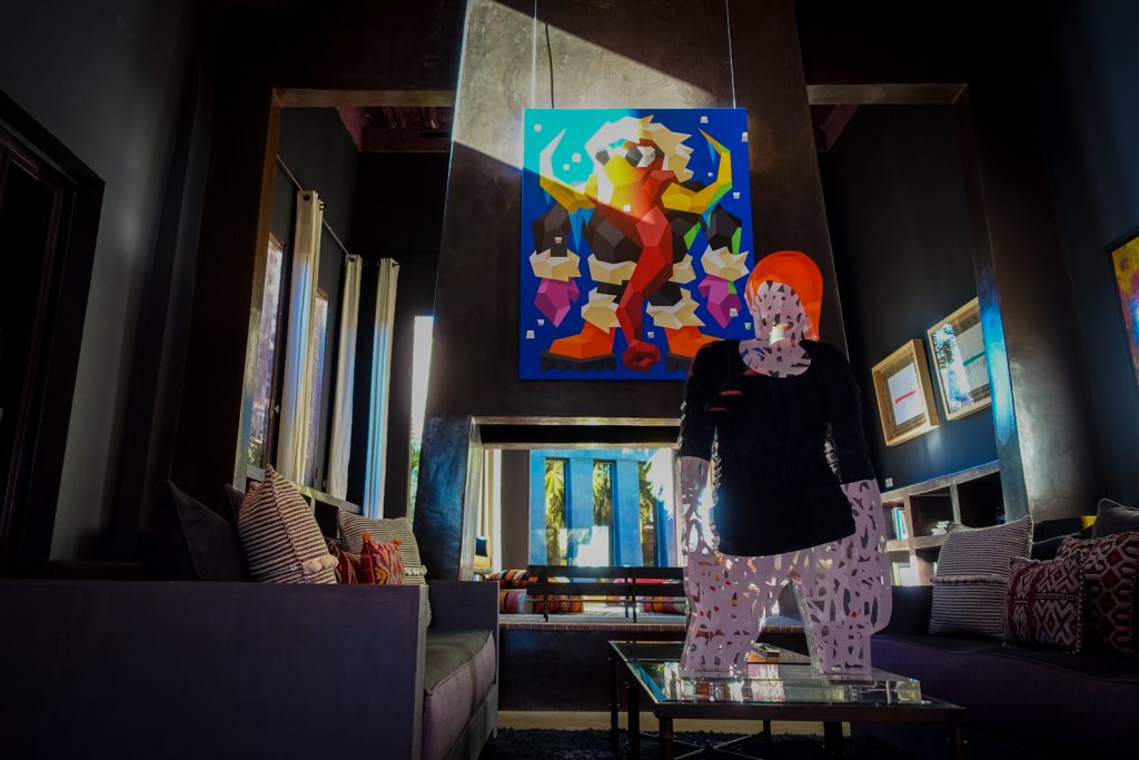 vitali tsarenkov - jardin rouge, marrakesh