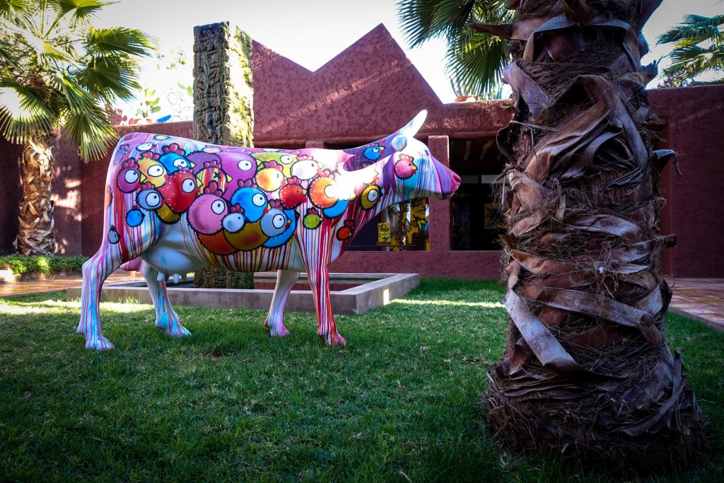 streetart - ceet - jardin rouge, marrakesh
