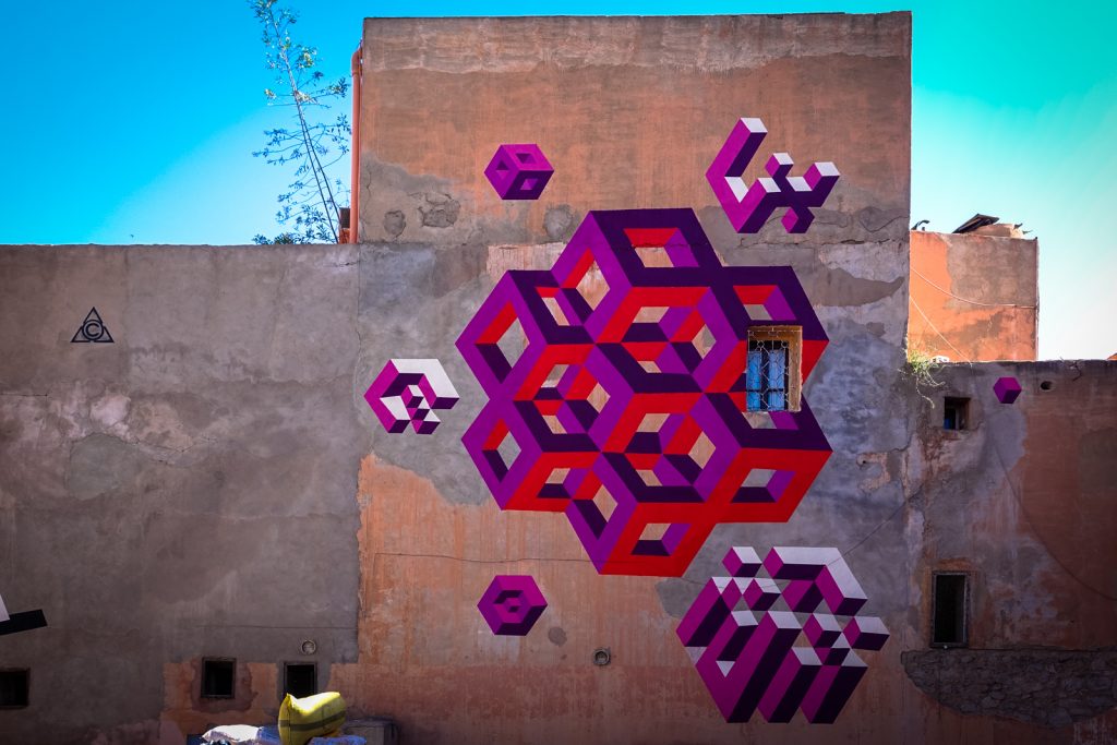 mural - lx.one - marrakech