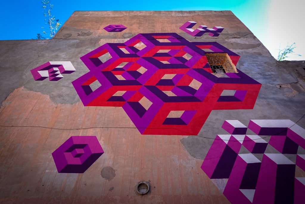 mural - lx.one - marrakech