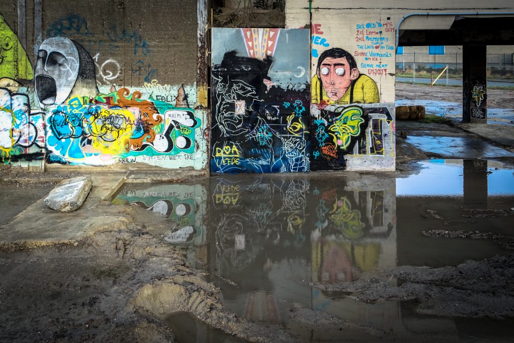 graffiti - bisser, resto, ... - dok, ghent