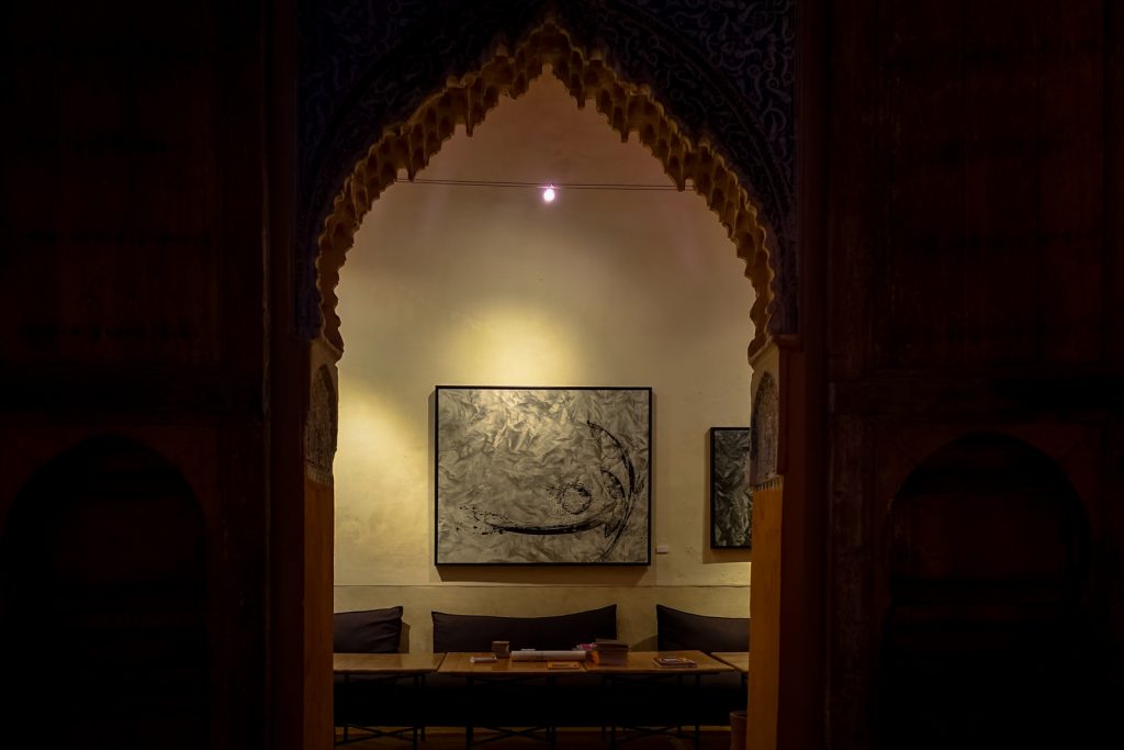 exhibition - larbi cherkaoui - dar cherifa, marrakech