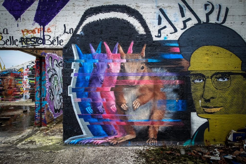 graffiti - cee pil - grindbakken, gent