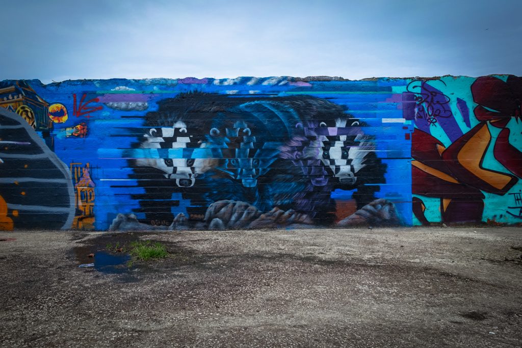 graffiti - cee pil - grindbakken, gent