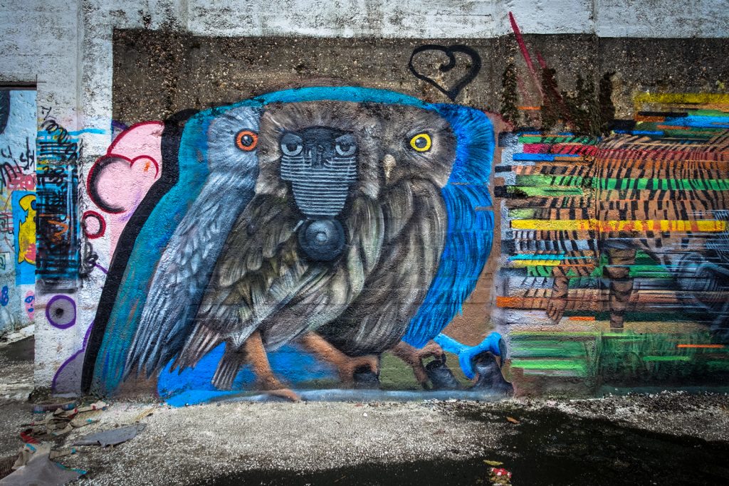 graffiti - cee pil - grindbakken, gent