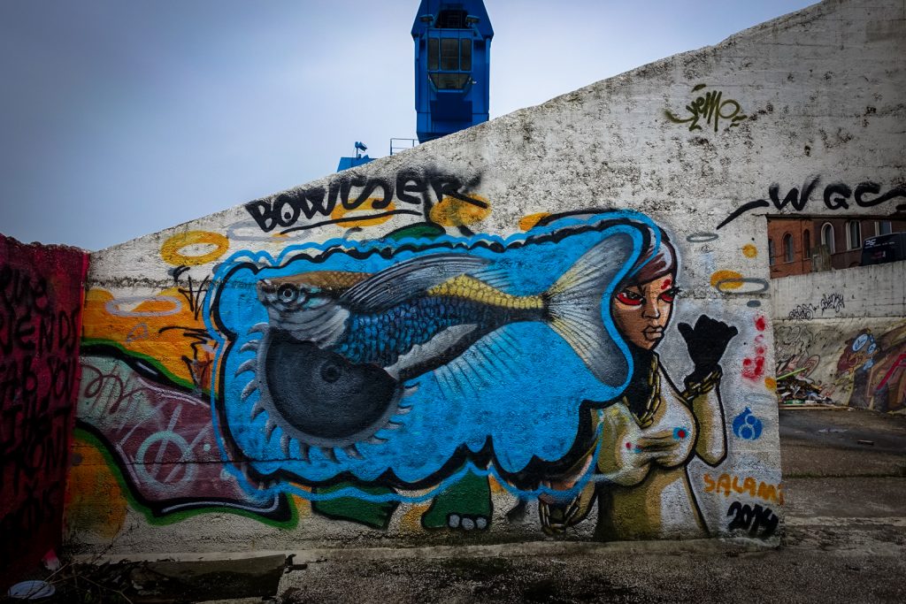 graffiti - cee pil - grindbakken, gent