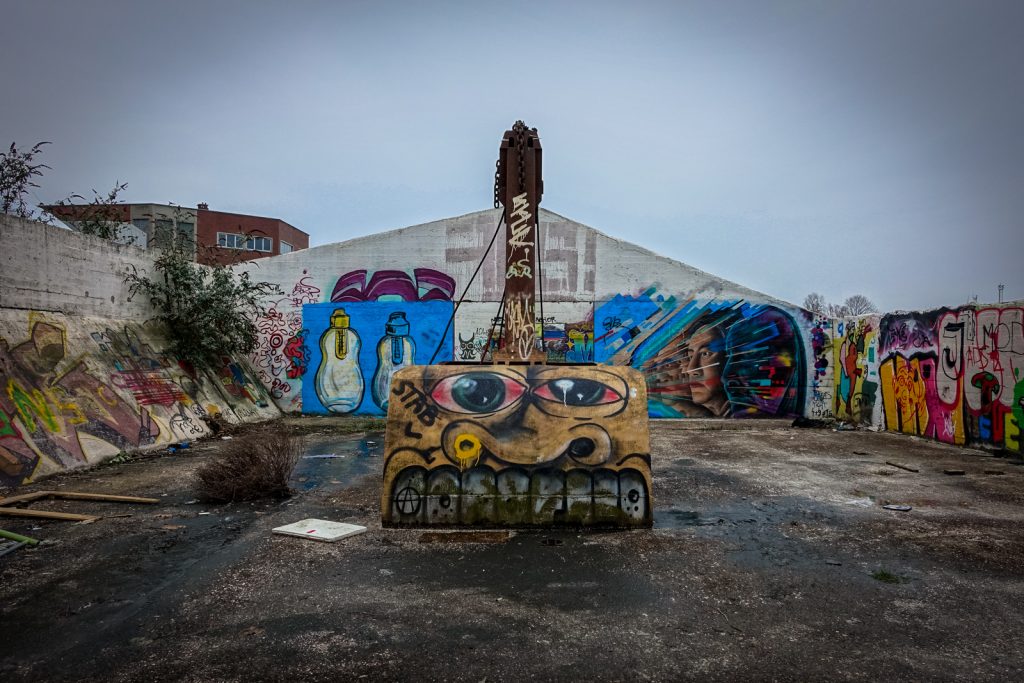 graffiti - grindbakken, gent