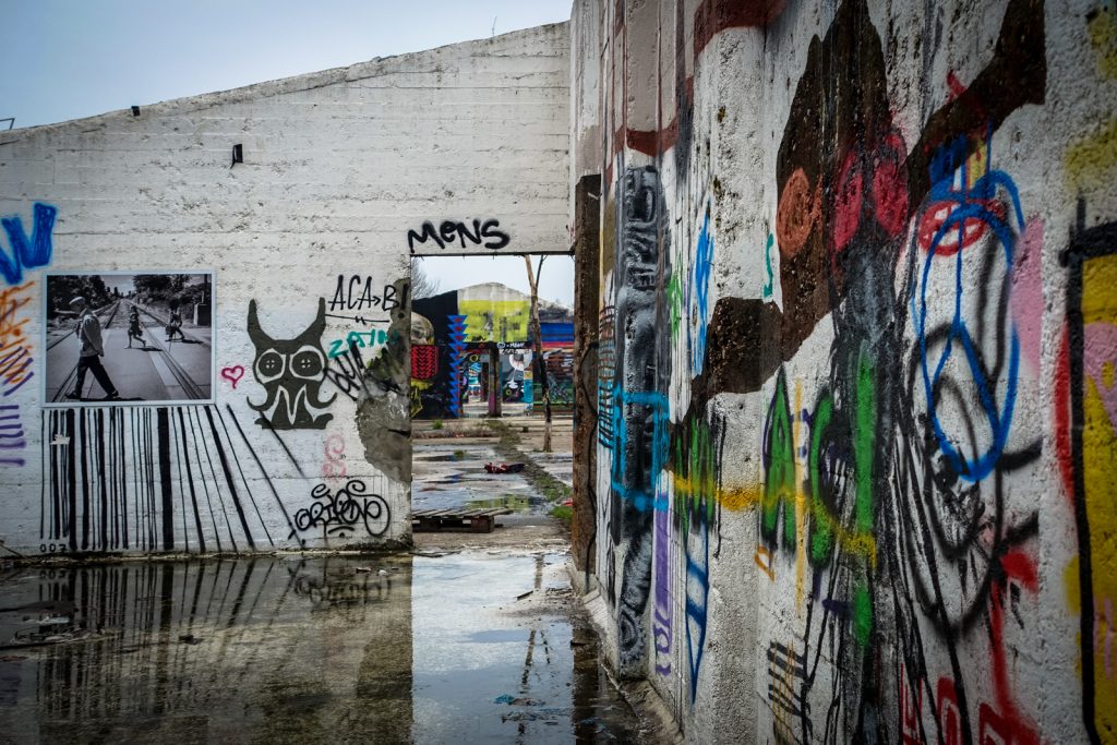 graffiti - grindbakken, gent