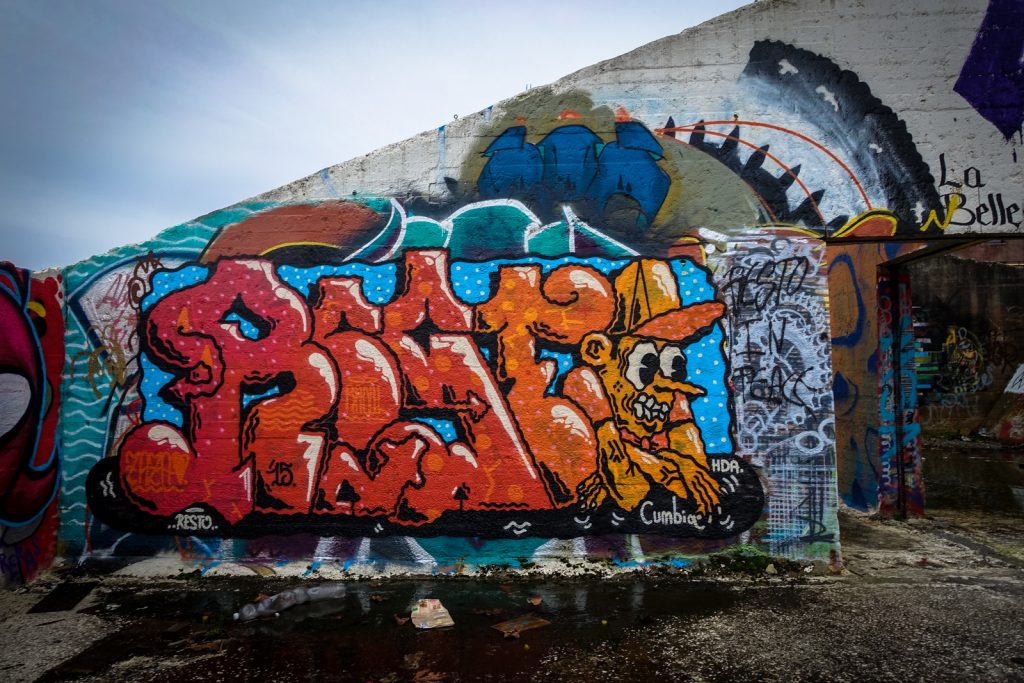 graffiti - resto - grindbakken, gent