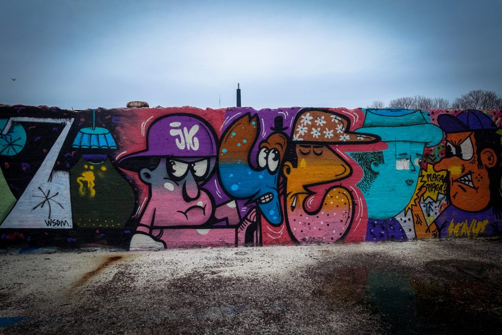 graffiti - bue - grindbakken, gent