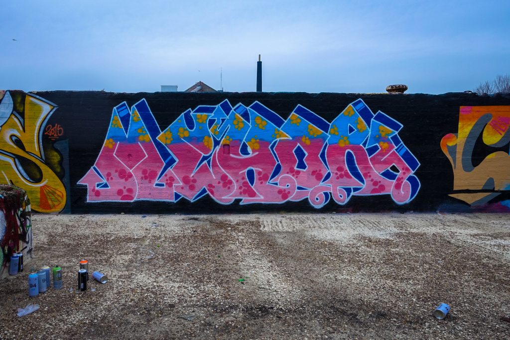 graffiti - mehor - grindbakken, gent