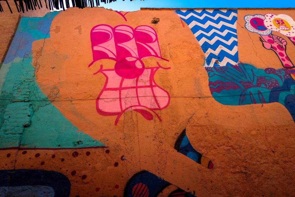 mural - sickboy - marrakech, bab group, mb6 hq