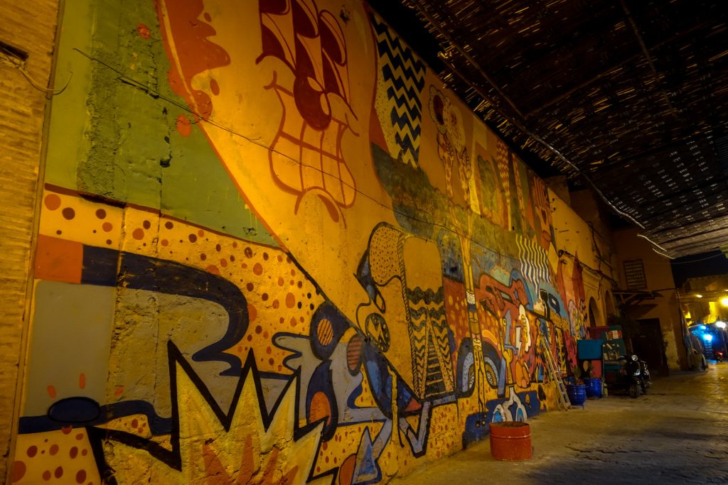 graffiti - sickboy - marrakech, bab group, mb6 hq