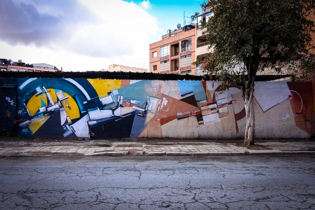 mural - kofie - gueliz, marrakesh