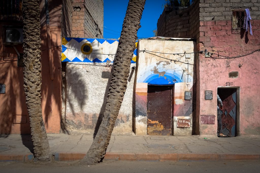 streetart - marrakesh, rue kbour chou