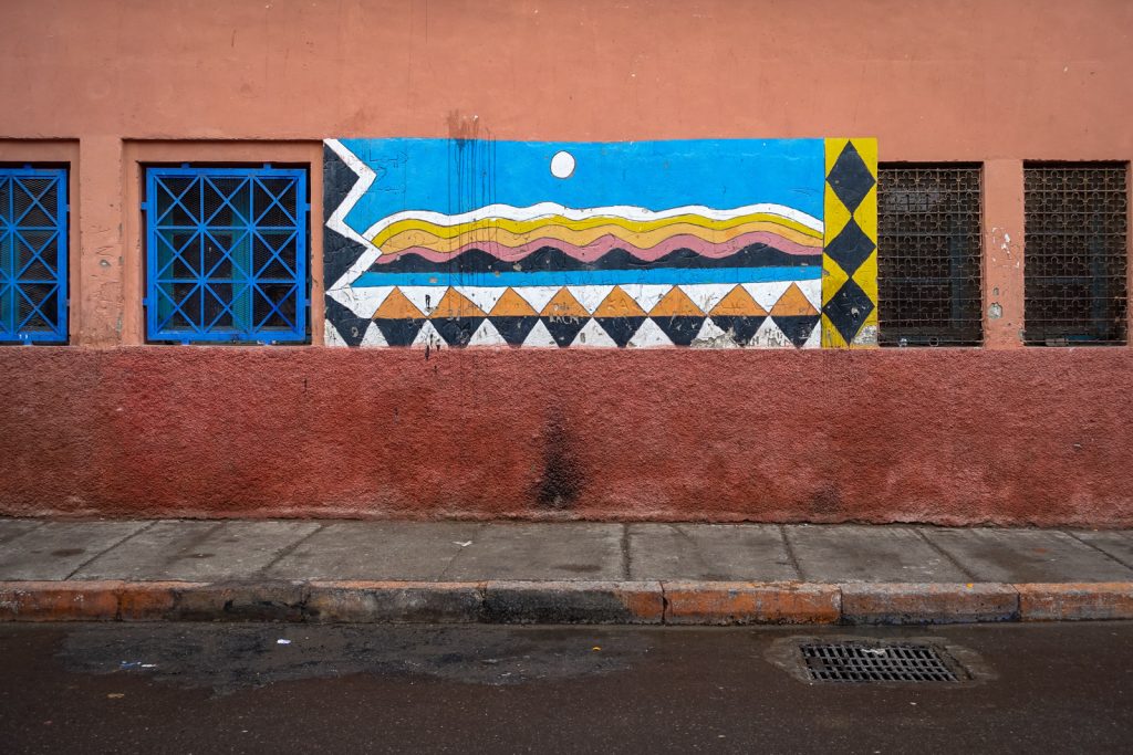 streetart - marrakesh, rue kbour chou