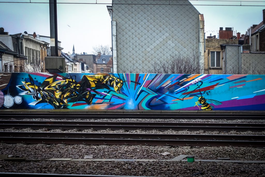 graffiti - antwerpen/berchem station